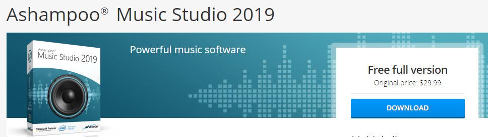 Ashampoo  Music Studio 2019(Full Version)