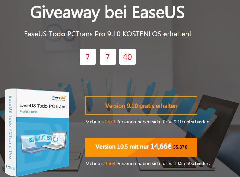 EaseUS Todo PCTrans Pro 9.10