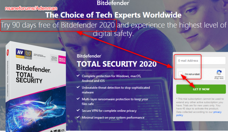 bitdefender total security 2021 free trial 90 days