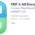 PDF it All Document Converter (for iPhone and iPad)