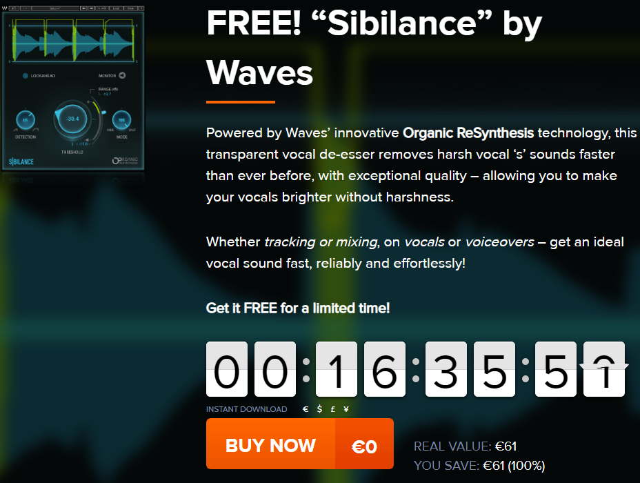 waves plugins download free