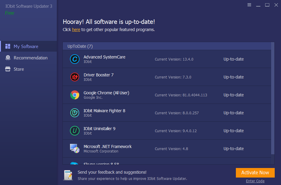 download the last version for android IObit Software Updater Pro 6.1.0.10