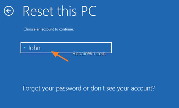 How to Reinstall Windows 10 if Windows cannot Boot.