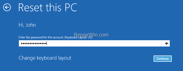 How to Reinstall Windows 10 if Windows fails to boot.