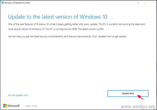 FIX: Windows 10 2004 Update failed to install