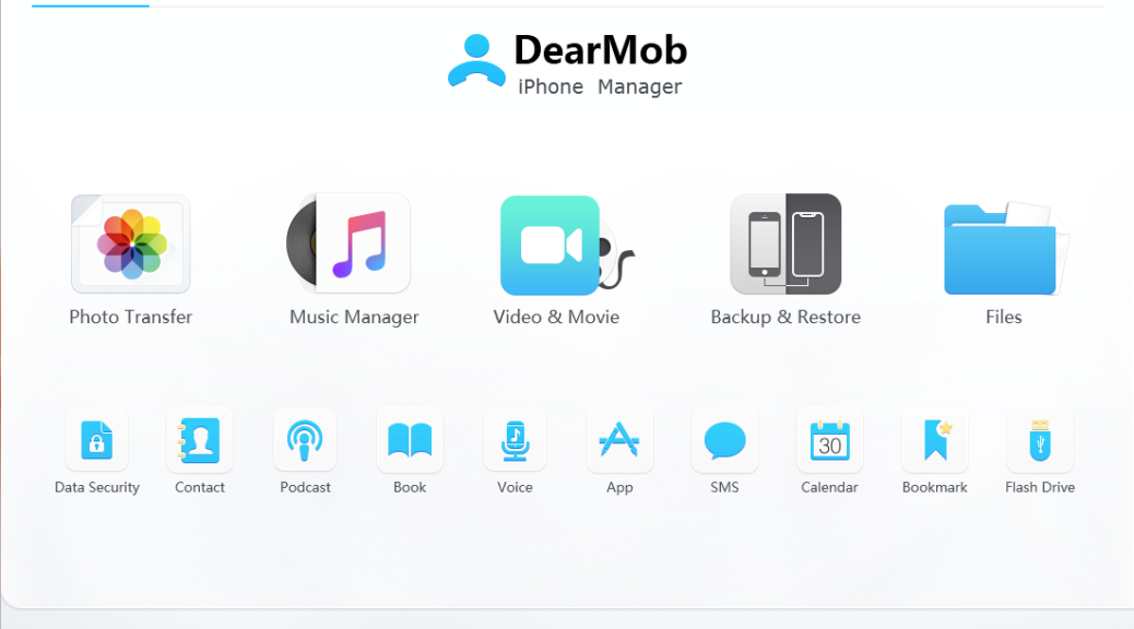 dearmob iphone manager 2.1