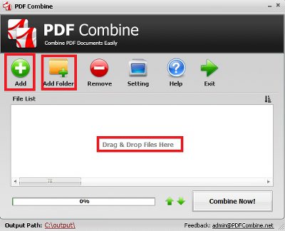 how to combine password protected pdf files