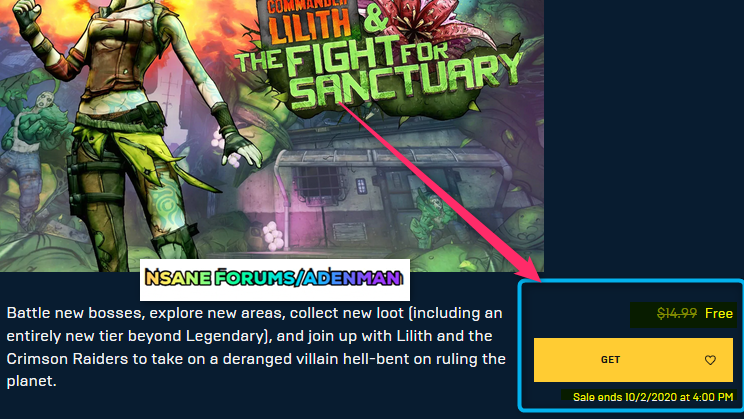[expired]-[pc-epic-games]-borderlands-2-dlc-commander-lilith-&-the-fight-for-sanctuary