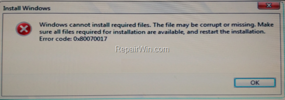 fix:-windows-cannot-install-required-files.-error-code:-0x80070017