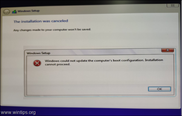 fix:-windows-could-not-update-the-computer’s-boot-configuration.-(solved)