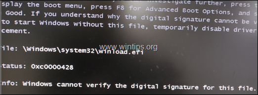 fix:-0xc0000428-windows-cannot-verify-the-digital-signature-for-winloadefi,-winload.exe-(solved)