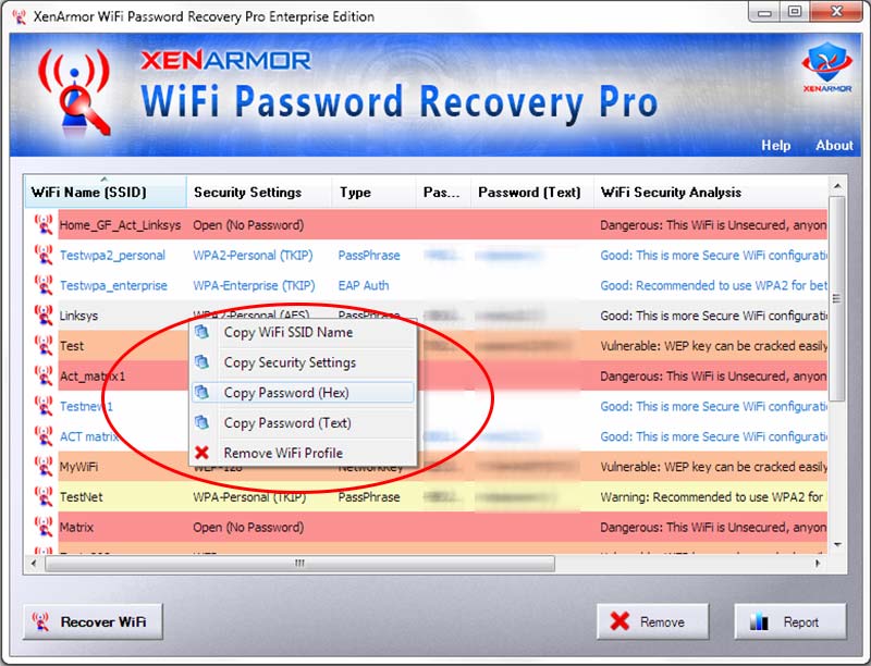 wifi password recovery
