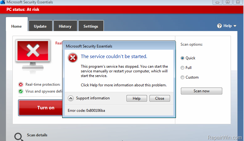 fix:-service-couldn’t-be-started-–-error-0x800106ba,-in-windows-defender-or-security-essentials-(solved)