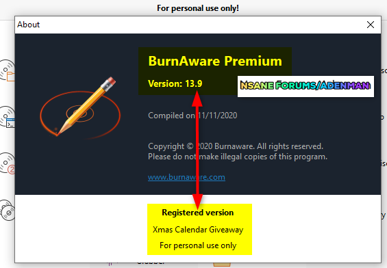 burnaware professional v9.0