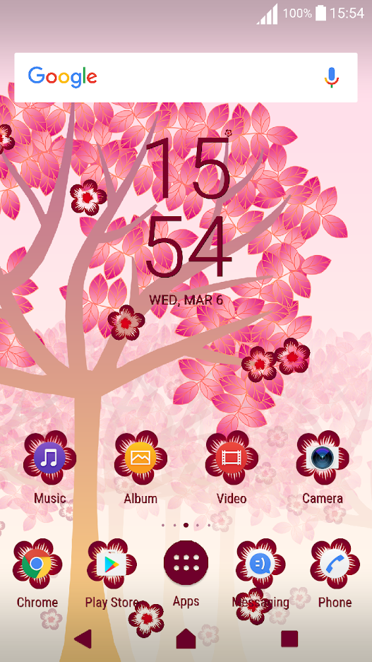 falling-flowers-red-[android]-[live-wallpaper-/-xperia-theme]