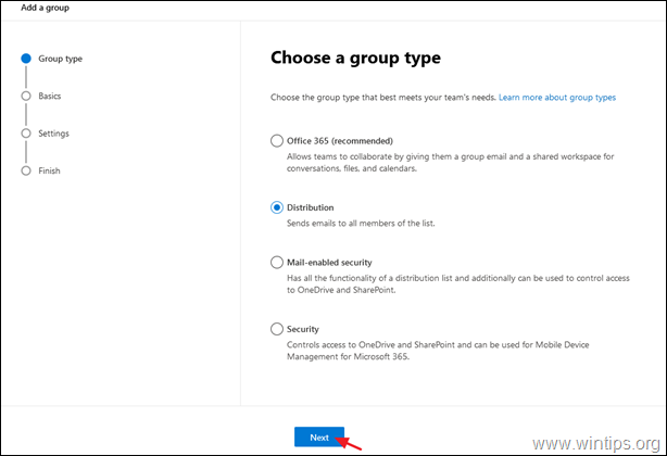 How to Create a Distribution Group in Office 365