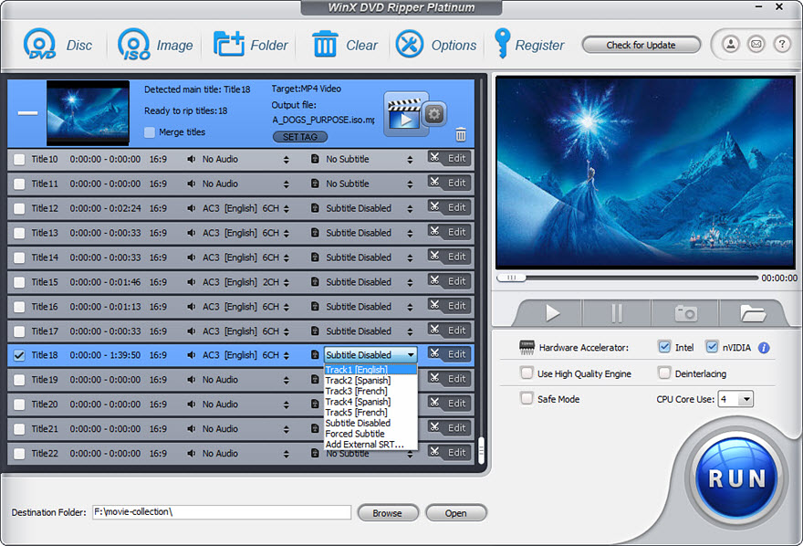 winx dvd ripper platinum email and key
