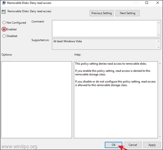 How to block usb through group policy in windows server 2016