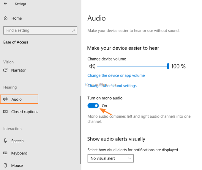 fix no audio devices Windows 10