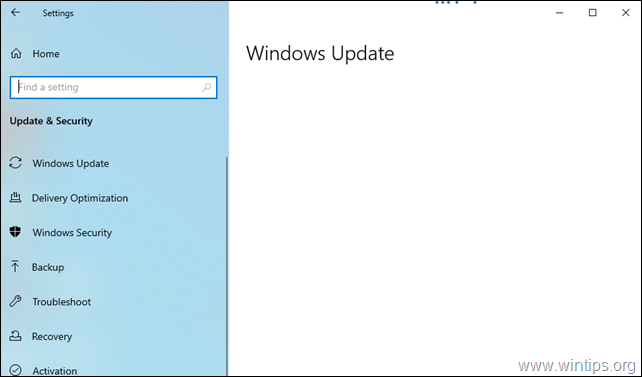 FIX Windows Update Blank Screen issue on Windows 10. 