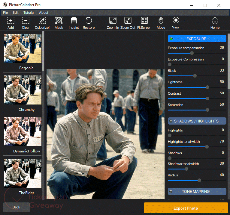 picture colorizer pro screenshot