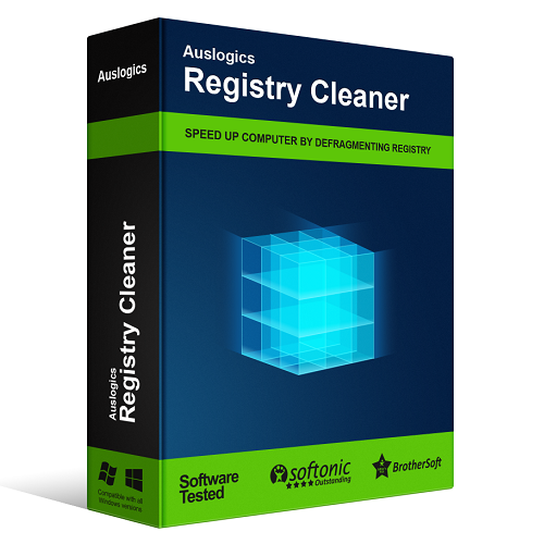 Auslogics Registry Cleaner Pro Boxshot