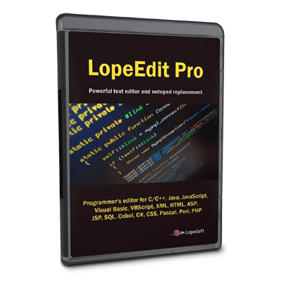 Lopesoft Lopeedit Pro Boxshot