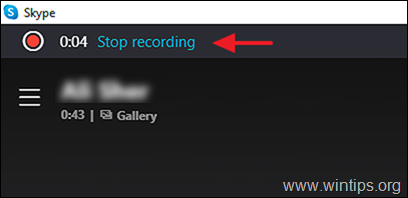 How to Record Skype Call on Windows 10