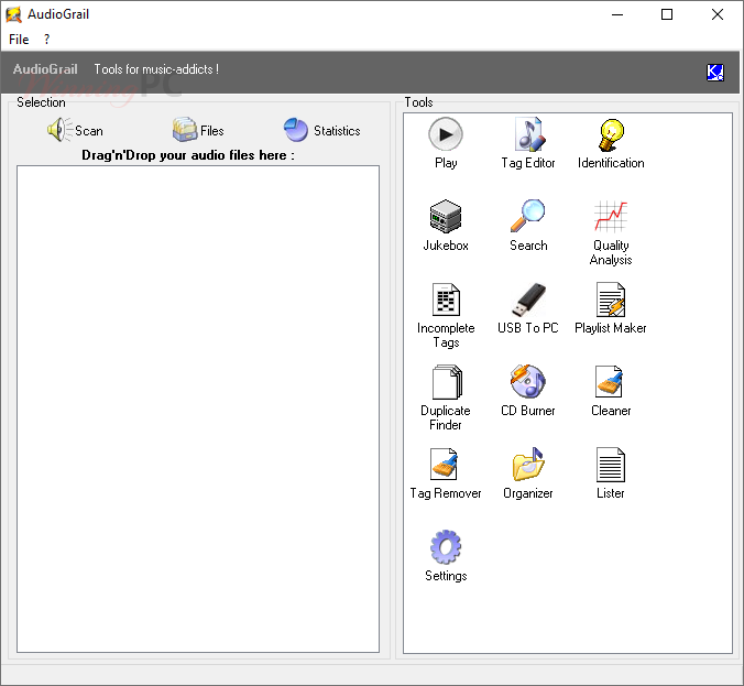Kc Softwares Audiograil Screenshot