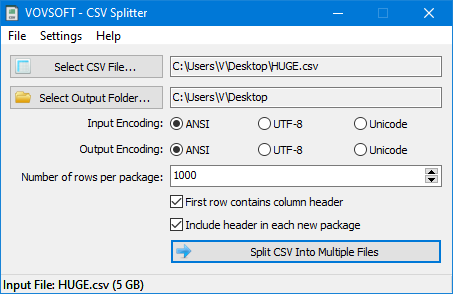 vovsoft-csv-splitter-v1.5