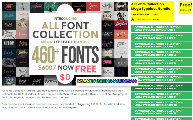 [expired]-all-fonts-collection-–-mega-typeface-bundle-–-lifeitme-commercial-license