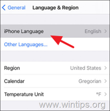 Change the Display Language on Gmail App on iPhone 