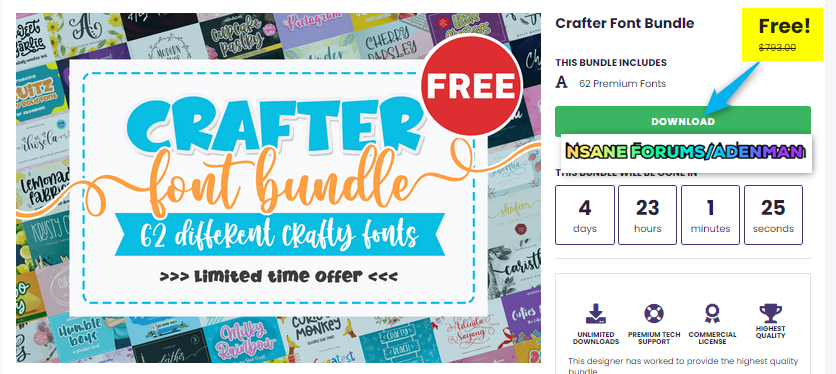 crafter-font-bundle-–-free-lifetime-commercial-license