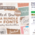 Mega Handwritten Fonts Bundle – Free Commercial License