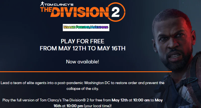 (ubisoft-free-week-end}-tom-clancy’s-the-division-2