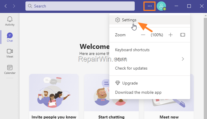 Disable Hardware Acceleration in Microsoft Teams