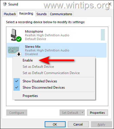 how-to-enable-stereo-mix-if-not-showing-as-recording-device-in-windows-11/10.