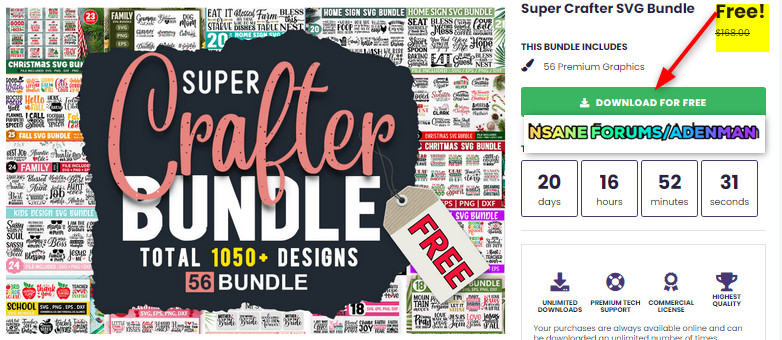[expired]-super-crafter-svg-bundle-–-56-premium-graphics