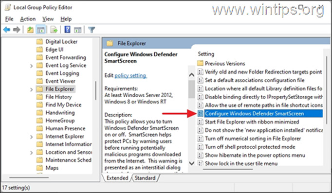 FIX Windows Defender SmartScreen cannot be reached