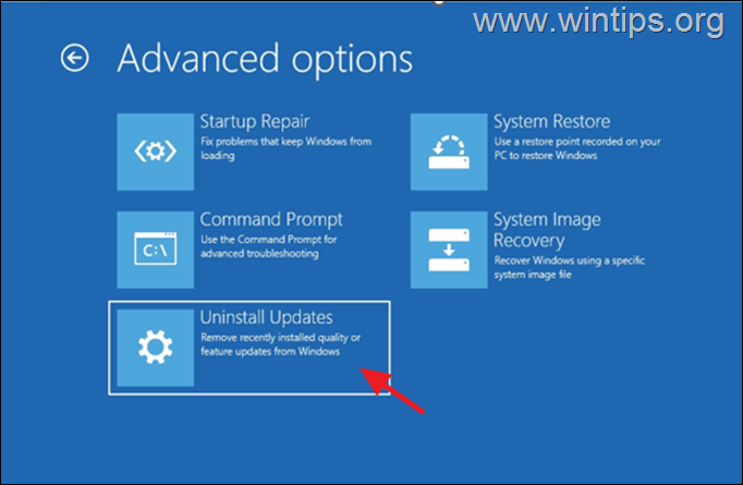 Getting Windows Ready - Uninstall Updates