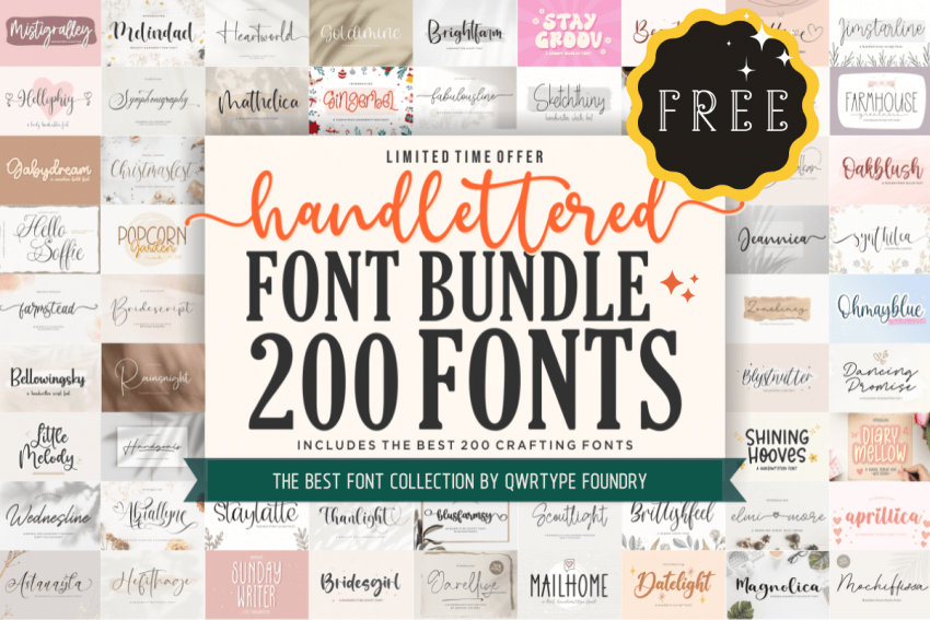 [expired]-hand-lettered-font-bundle-(-200-premium-fonts-)