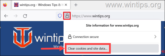 How to Delete Cookies for a Specific Website in Firefox.