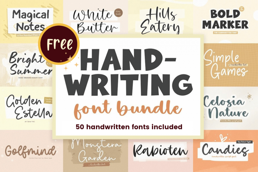 handwriting-font-bundle-(50-premium-fonts)