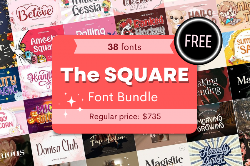 the-square-font-bundle-(38-premium-fonts)
