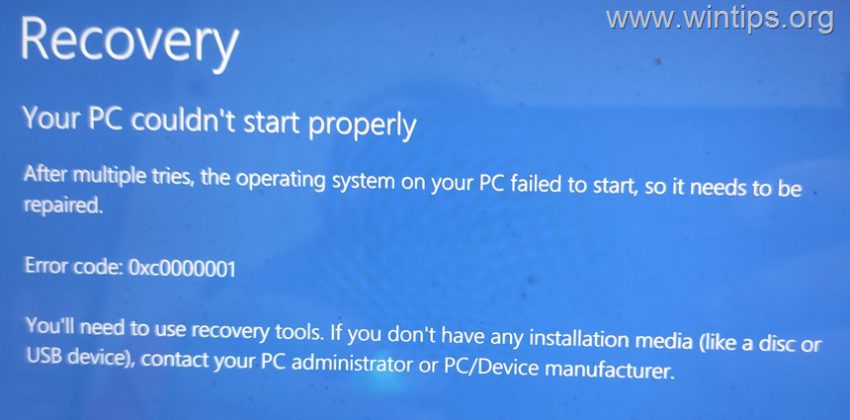fix:-0xc0000001-your-pc-couldn’t-start-properly-in-windows-10/11-(solved).