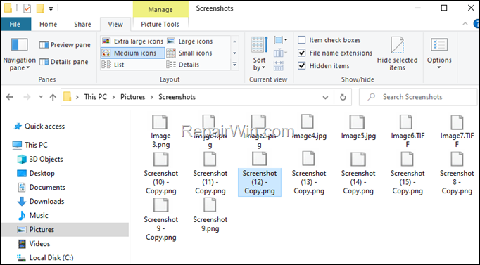 FIX White Thumbnails on Image files Windows 10/11