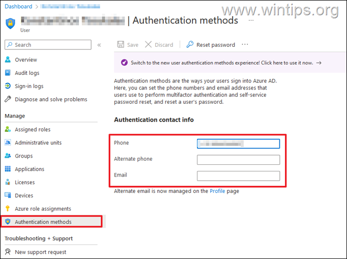 Authentication Methods Microsoft 365