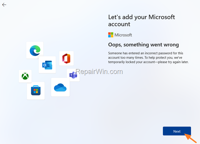How to install windows 11 without microsoft account 