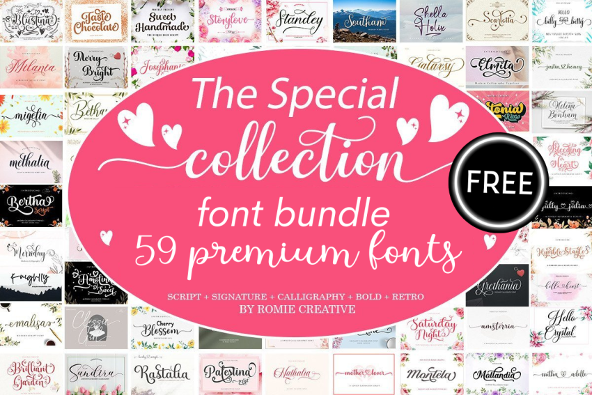 [expired]-the-special-collection-font-bundle-(59-premium-fonts)