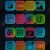 [Android] Lines Square – Neon icon Pack